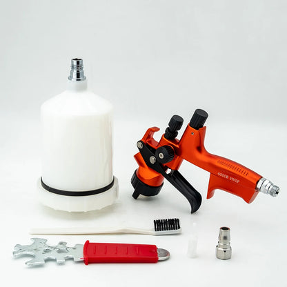 Pistola de Pintura Profissional Modelo Ntools 4000B 1.3 Laranja