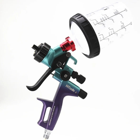 Pistola de Pintura Profissional Modelo Ntools 4000B 1.3 e 1.8 HVLP