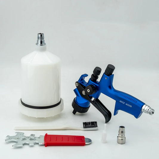 Pistola de Pintura Profissional Modelo HVLP 4000B 1.3 Azul