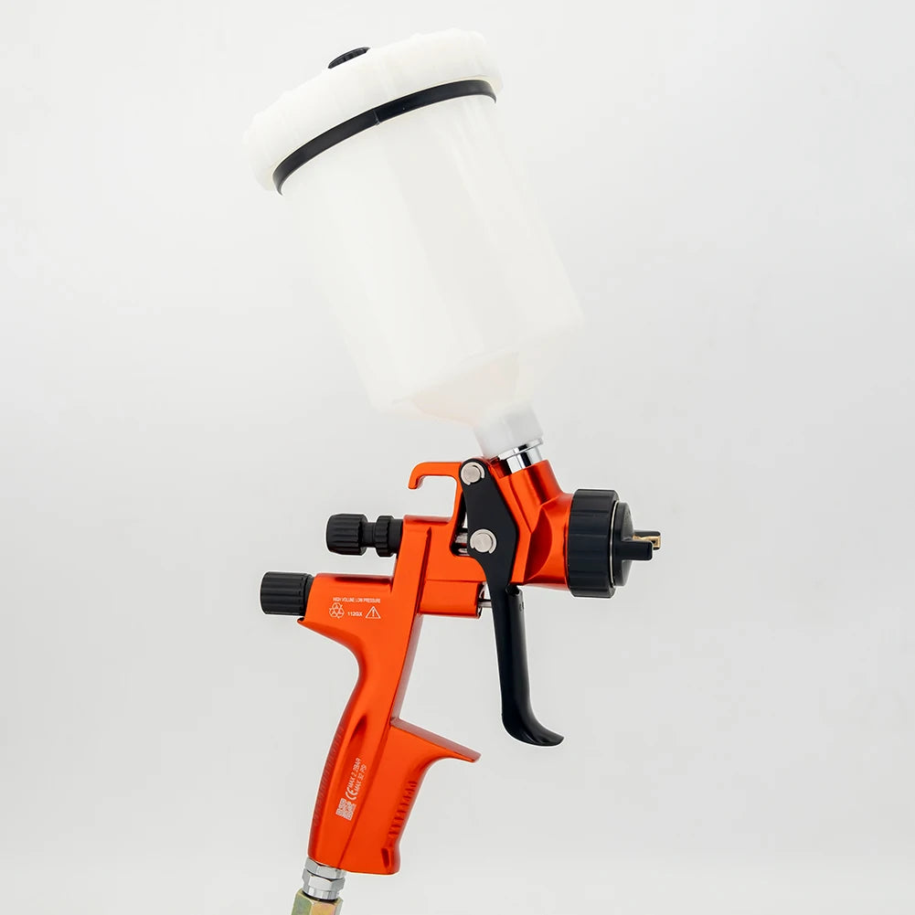 Pistola de Pintura Profissional Modelo HVLP 4000B 1.3 Laranja