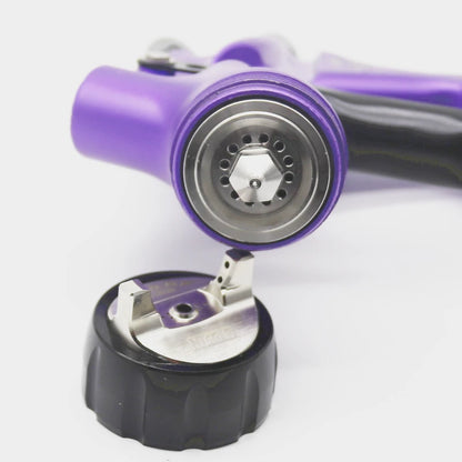 Pistola de Pintura Profissional Modelo Ntools Verio 1.3 Roxo