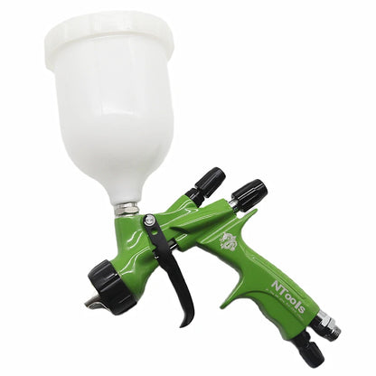 Pistola de Pintura Profissional Modelo Ntools Verio 1.3 Verde
